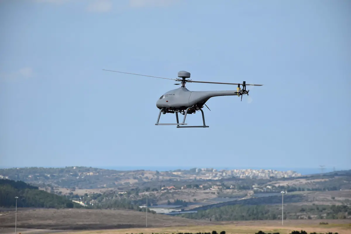 Isreali-based Steadicopter Unveils Its New Black Eagle 50 Electric Fully-electric Rotary Unmanned Aerial System