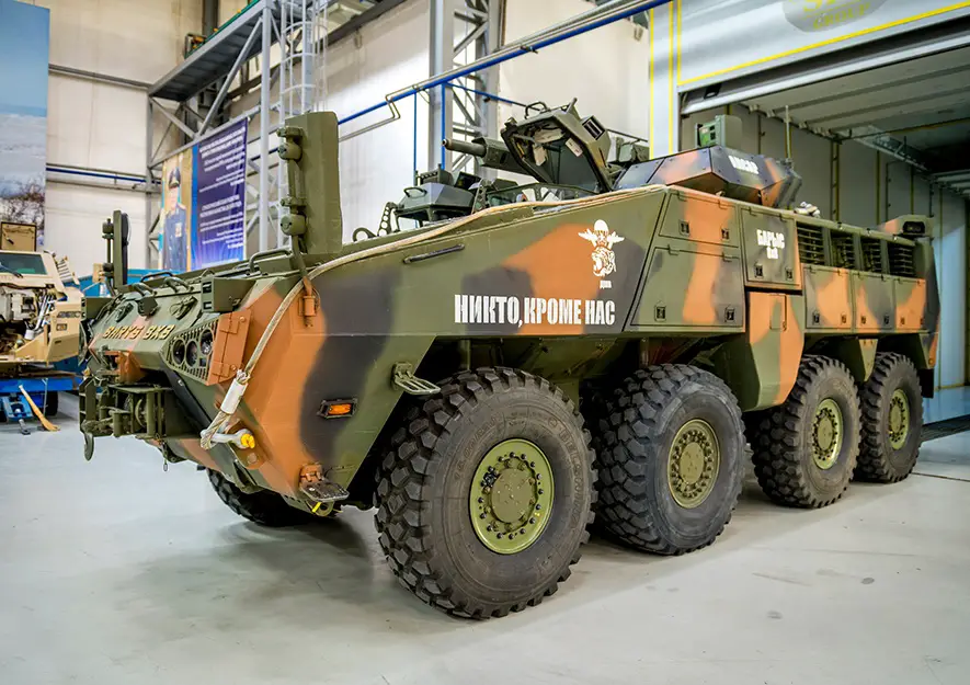 Kazakhstan Paramount Engineering Barys 8x8 Combat Vehicle Completes Four-Year Trial