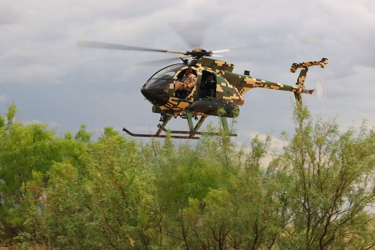  Malaysian Army Aviation MD530G Light Scout/Attack Helicopters