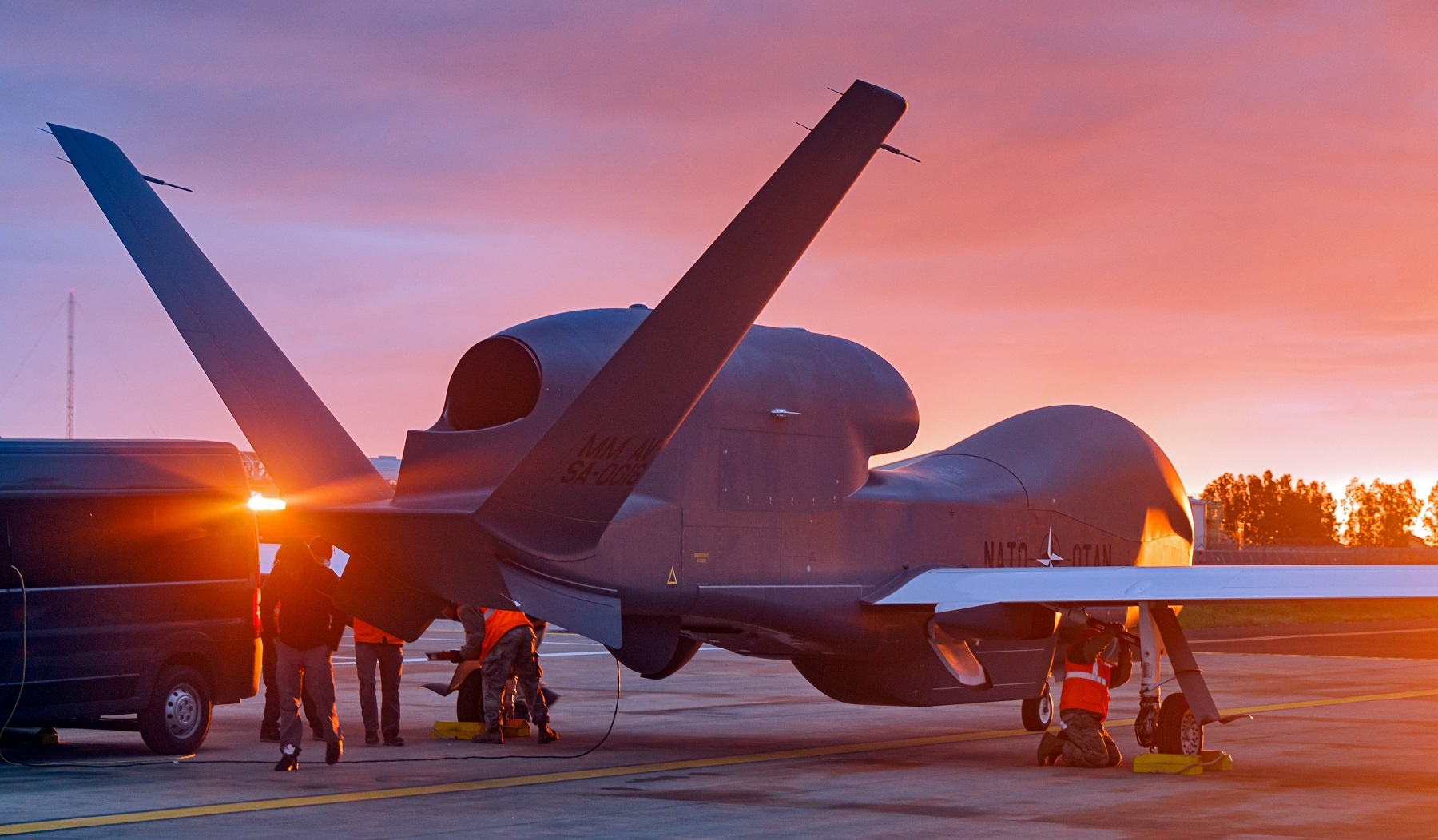 A NATO RQ-4D Phoenix took off towards the Black Sea and returned 24-hours later to home air base in Sigonella, Italy on Tuesday, 16 November 2021.