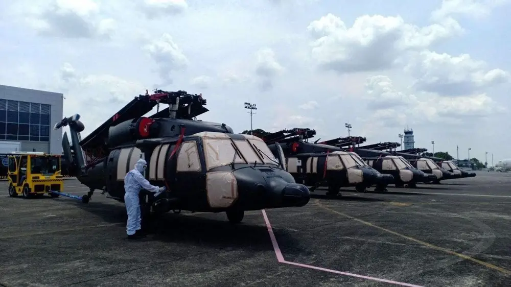 Philippine Air Force Receives Final Batch of S-70i Black Hawk Utility Helicopters