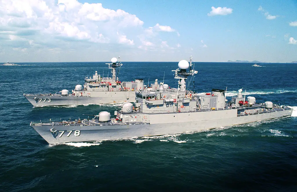 Republic of Korea Navy Pohang-class corvette