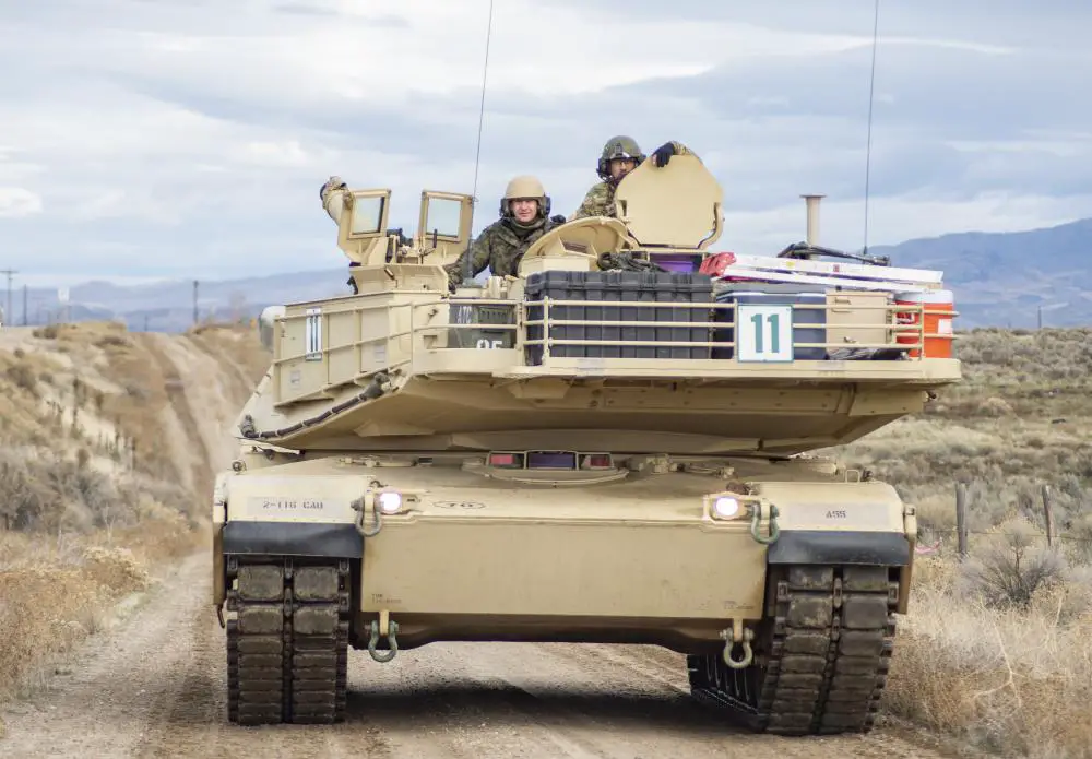 Polish Land Forces Attend Idaho National Guard M1 Abrams Tank Training