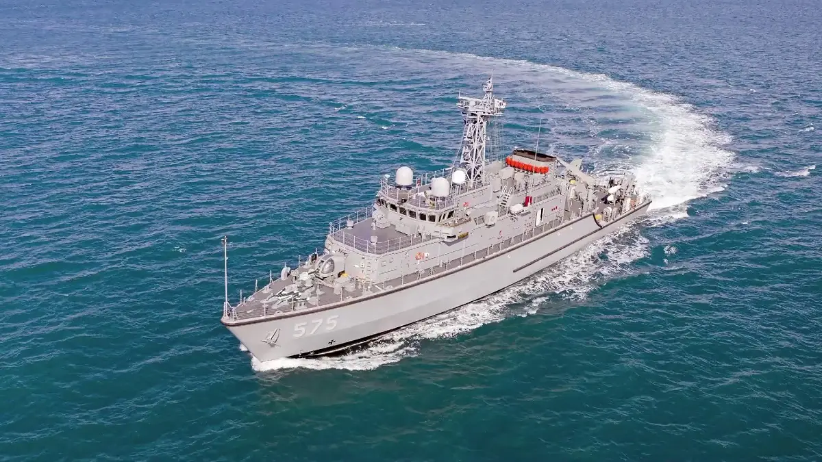 Republic of Korea Navy Accepts Delivery of 4th Yangyang-Class Minesweeper
