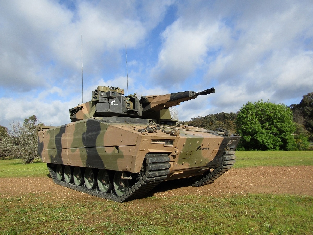 Rheinmetall Successfully Tests Soucy Composite Rubber Track on Lynx KF41 Infantry Fighting Vehicle