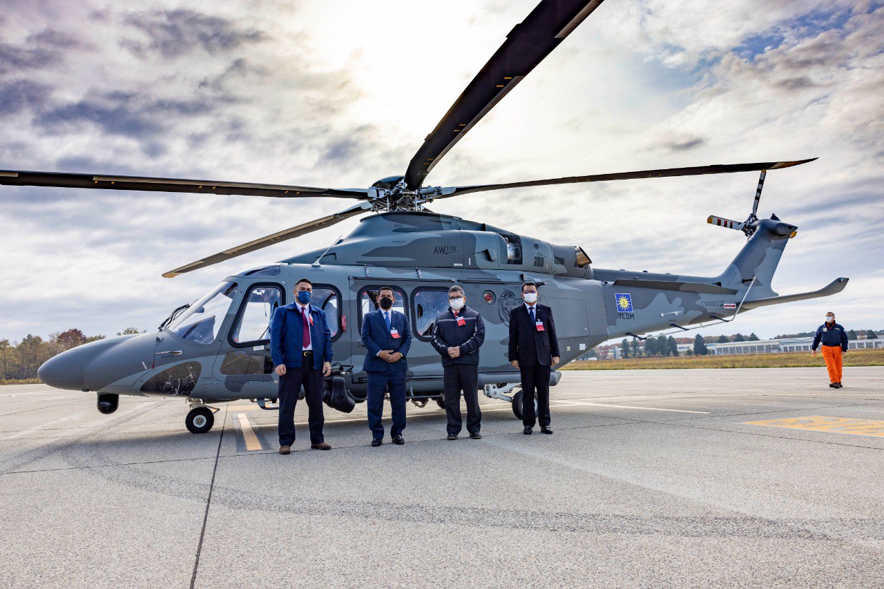 Royal Malaysian Navy to Take Delivery of Leonardo AW139 Maritime Utility Helicopter (MUH)