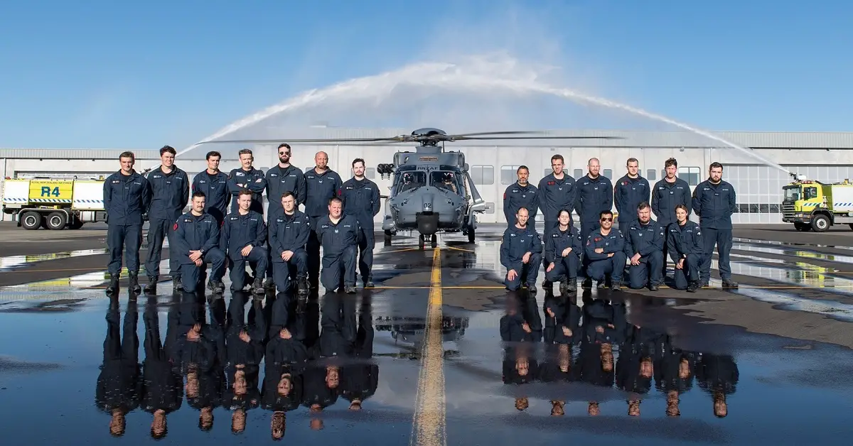 Royal New Zealand Air Force No. 3 Squadron NH90 helicopter #3302