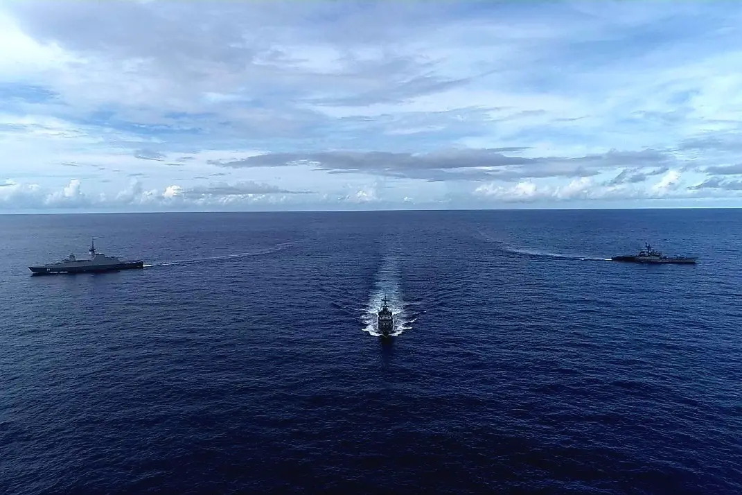 Singapore India and Thailand Navies Conducted Naval Exercise SITMEX 2021