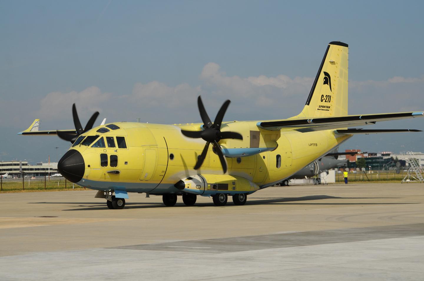 Leonardo C-27J Spartan Transport Aircraft