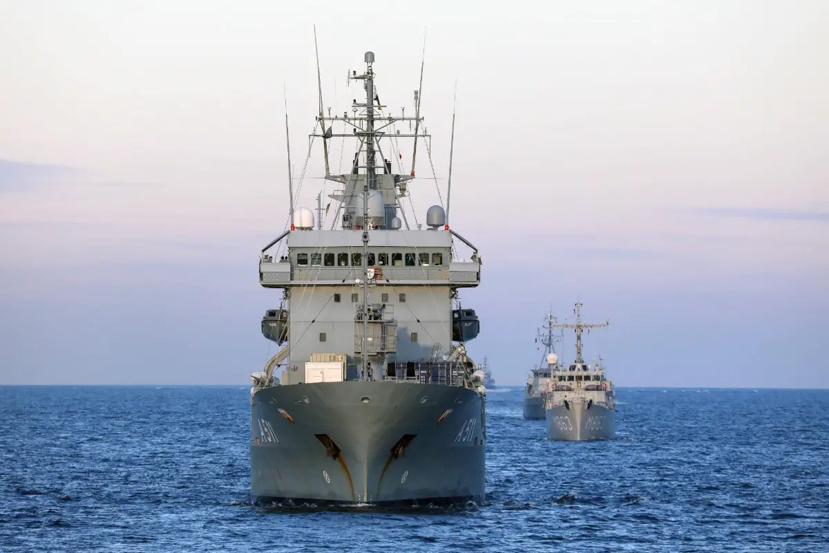 Standing NATO Mine Countermeasures Group 1 Participate in Polish Naval Exercise