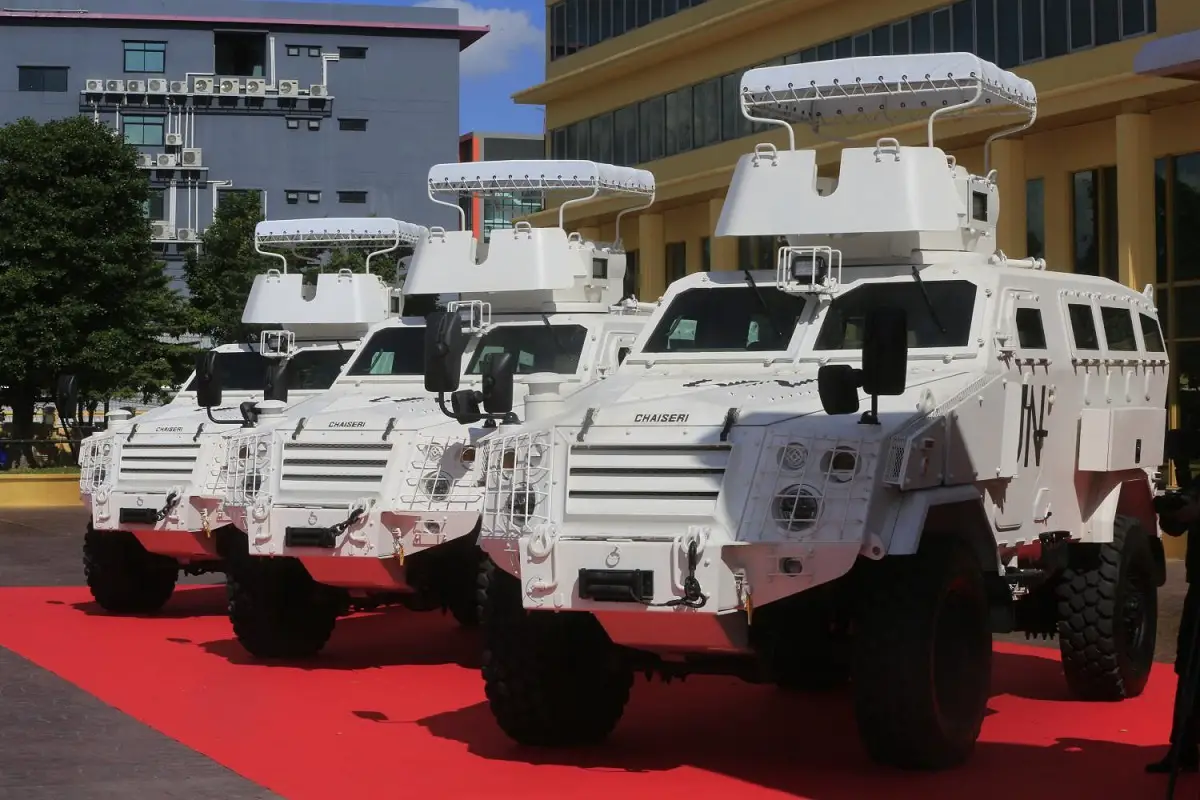 Thai Company Chaiseri Exports First Win Mine-resistant Ambush Protected Vehicles to Bhutan