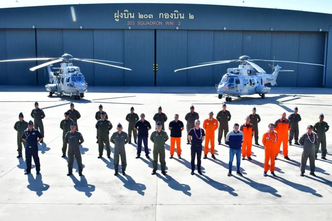 Royal Thai Air Force Receives Two New H225M Tactical Transport Helicopters