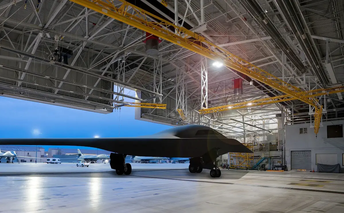 US Air Force Civil Engineer Center Leads Beddown Efforts for B-21 Raider Stealth Bomber