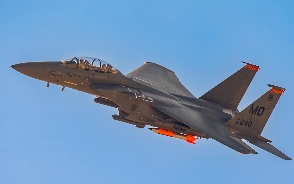 US Air Combat Command F-15E’s Take Part in Dual Capable Aircraft Nuclear Weapons System