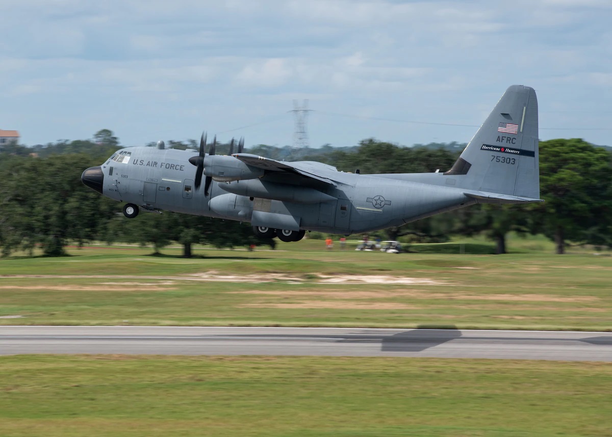 US Air Force Reserve's 53rd Weather Reconnaissance Squadron Hurricane Hunters Testing New SATCOM Capabilities