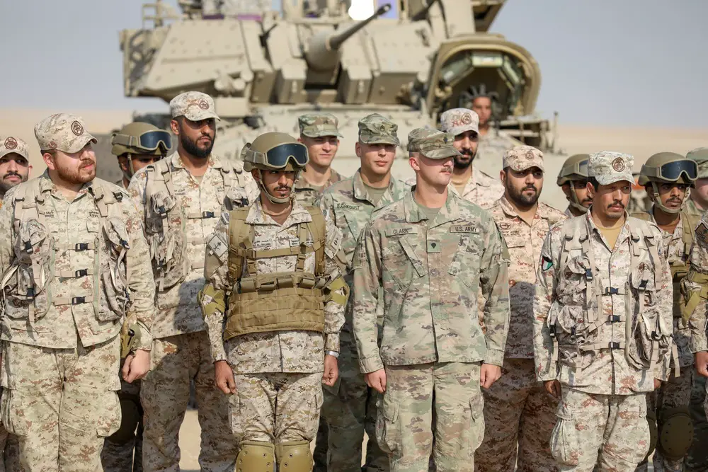 US Army Joins Kuwaiti and Saudi Partners for Gulf Gunnery 2021 Exercise at Udairi Range Complex