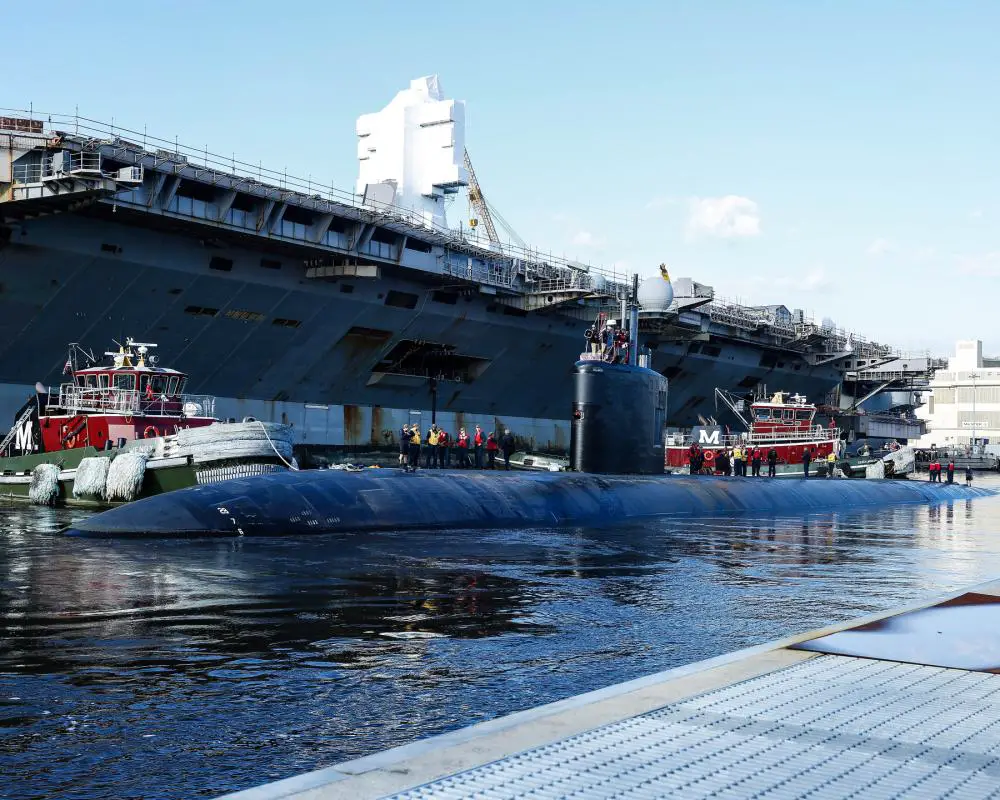 USS Pasadena (SSN 752) returned to the fleet Oct. 31 following successful completion of its Drydocking Selected Restricted Availability (DSRA) at Norfolk Naval Shipyard (NNSY).