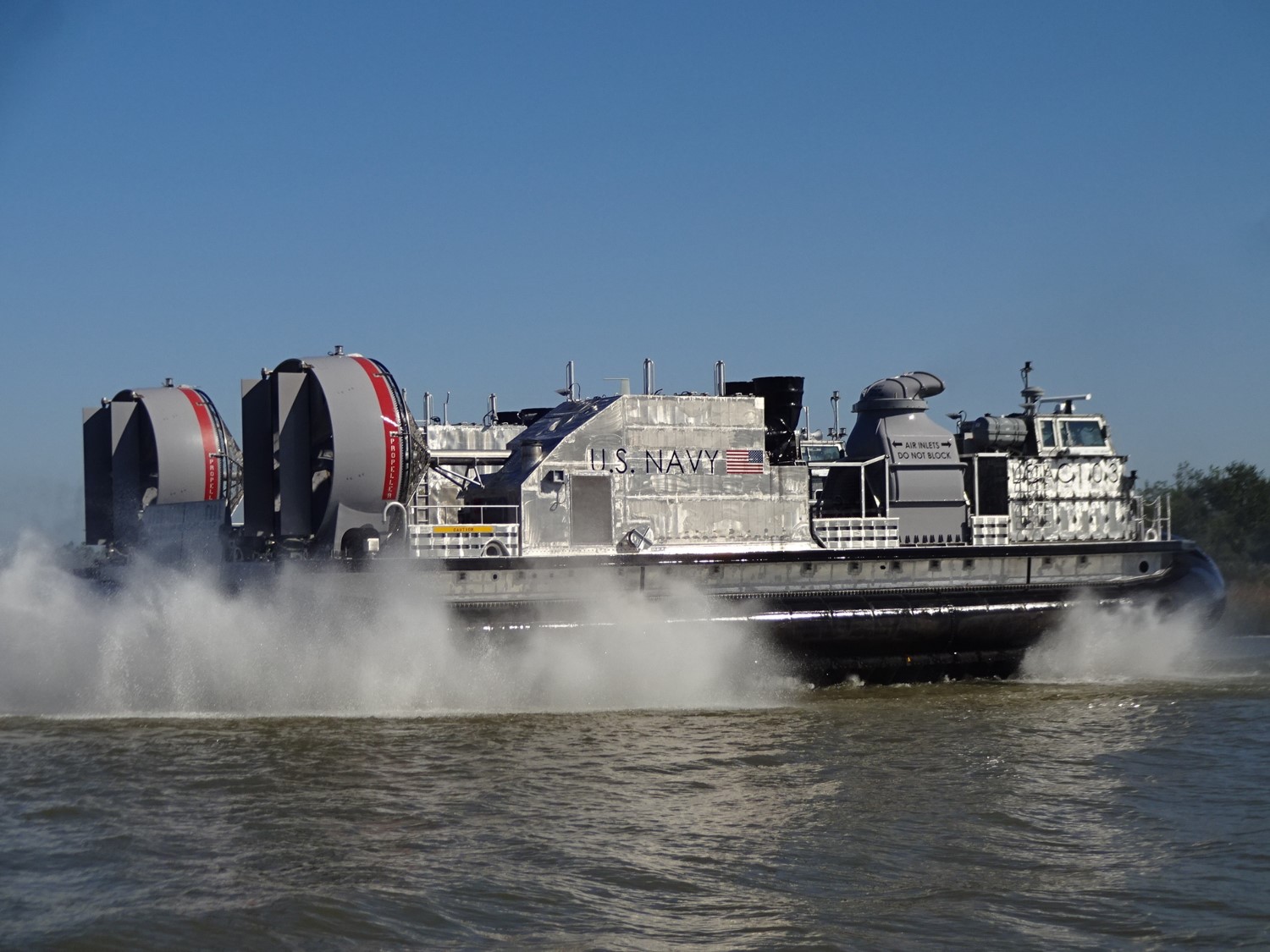 Ship to Shore Connector (SSC), Landing Craft, Air Cushion (LCAC) 103