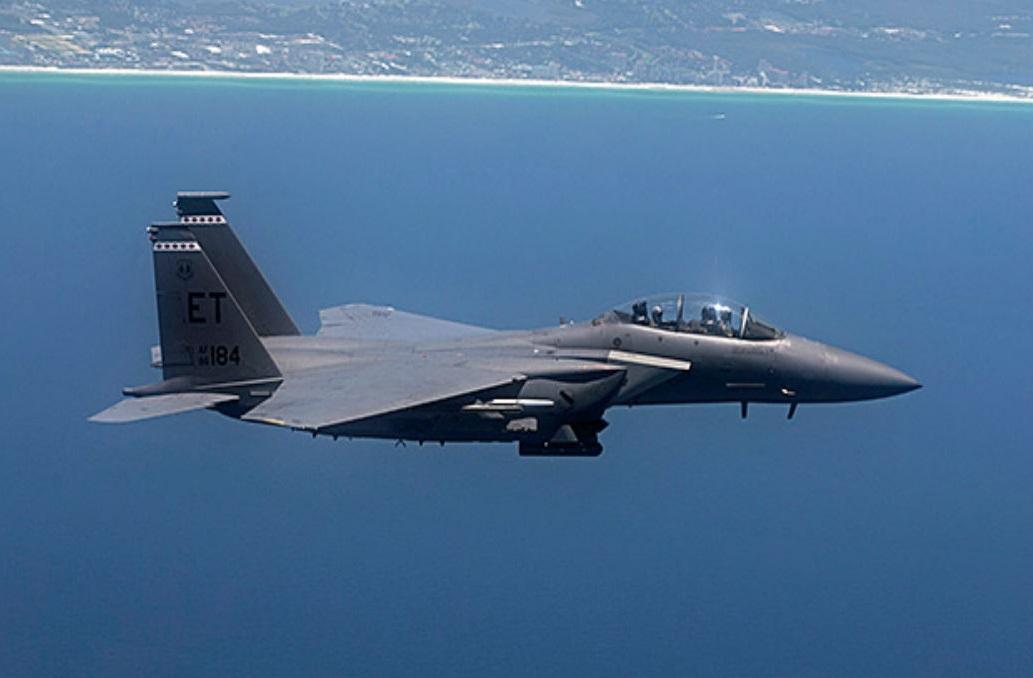 U.S. Air Force F-15E Strike Eagle Multirole strike fighter