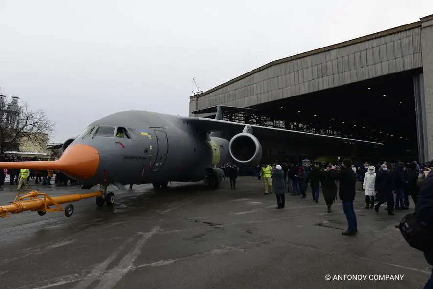 Antonov Rolls Out First An-178-100R Military Transport Aircraft for  Ukrainian Armed Forces