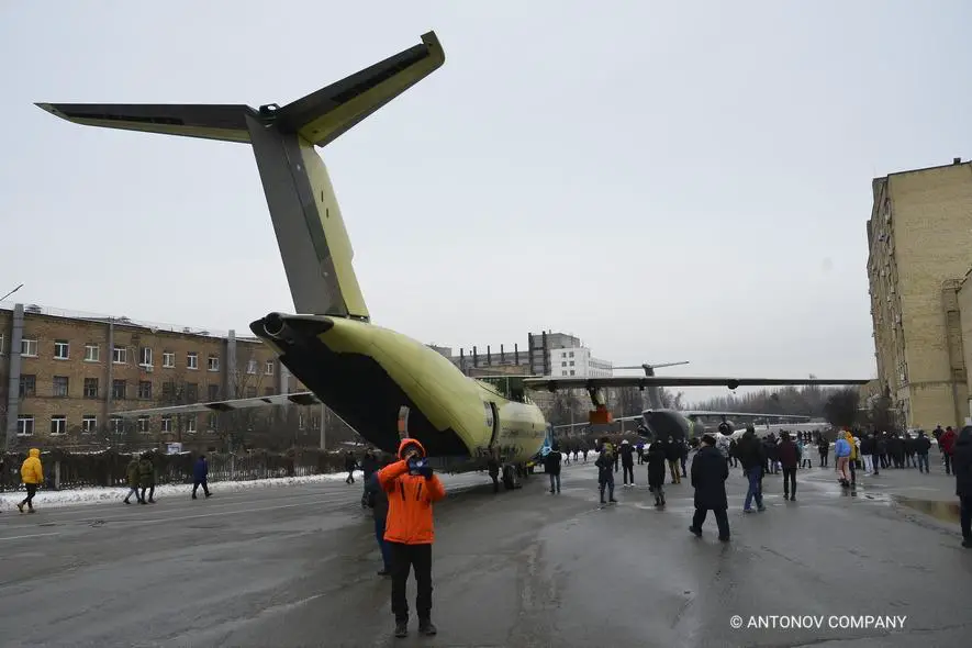 Antonov Rolls Out First An-178-100R Military Transport Aircraft for  Ukrainian Armed Forces