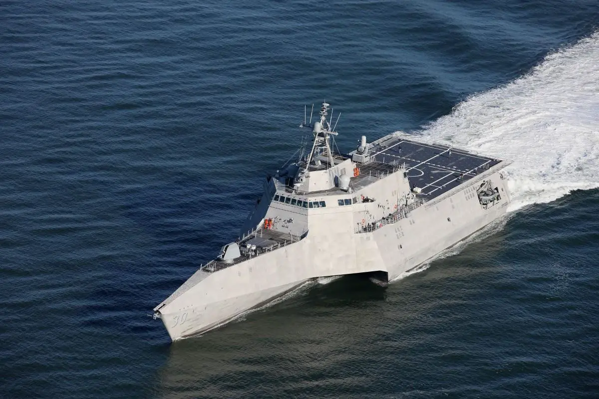 Austal USA Delivers Future Littoral Combat Ship USS Canberra (LCS-30) to US Navy