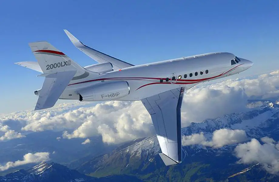 Dassault Falcon 2000LXS business jet