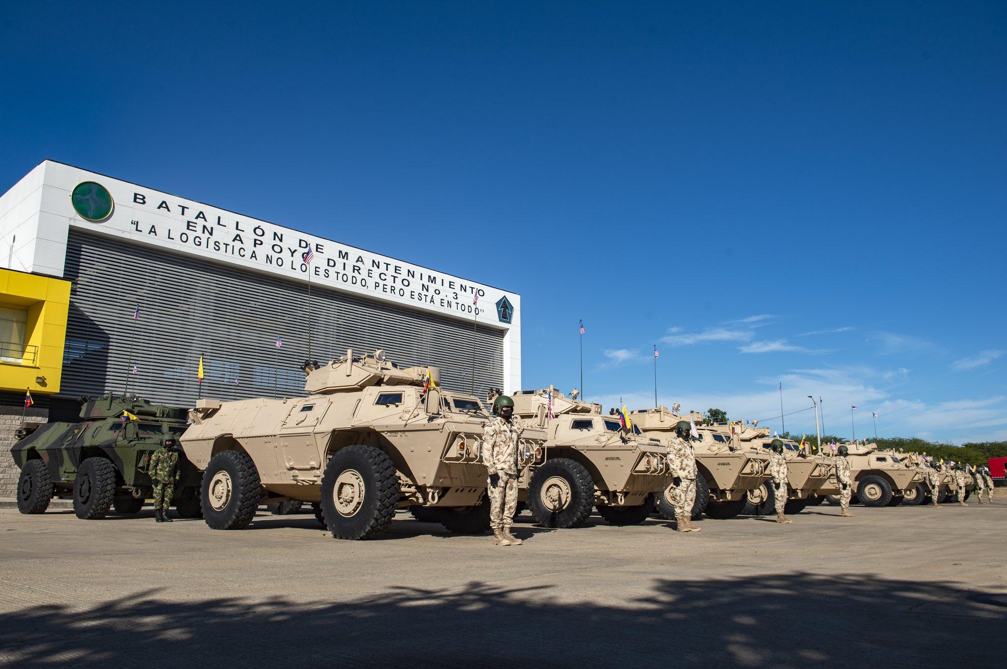 Colombian Army Receives New Batch of M1117 GUARDIAN Armored Security Vehicle (ASV)