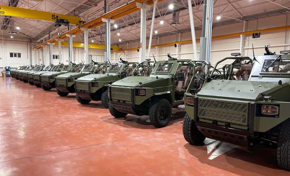 EINSA Delivers 24 Neton 4x4 Light Special Forces Vehicles to Spanish Army