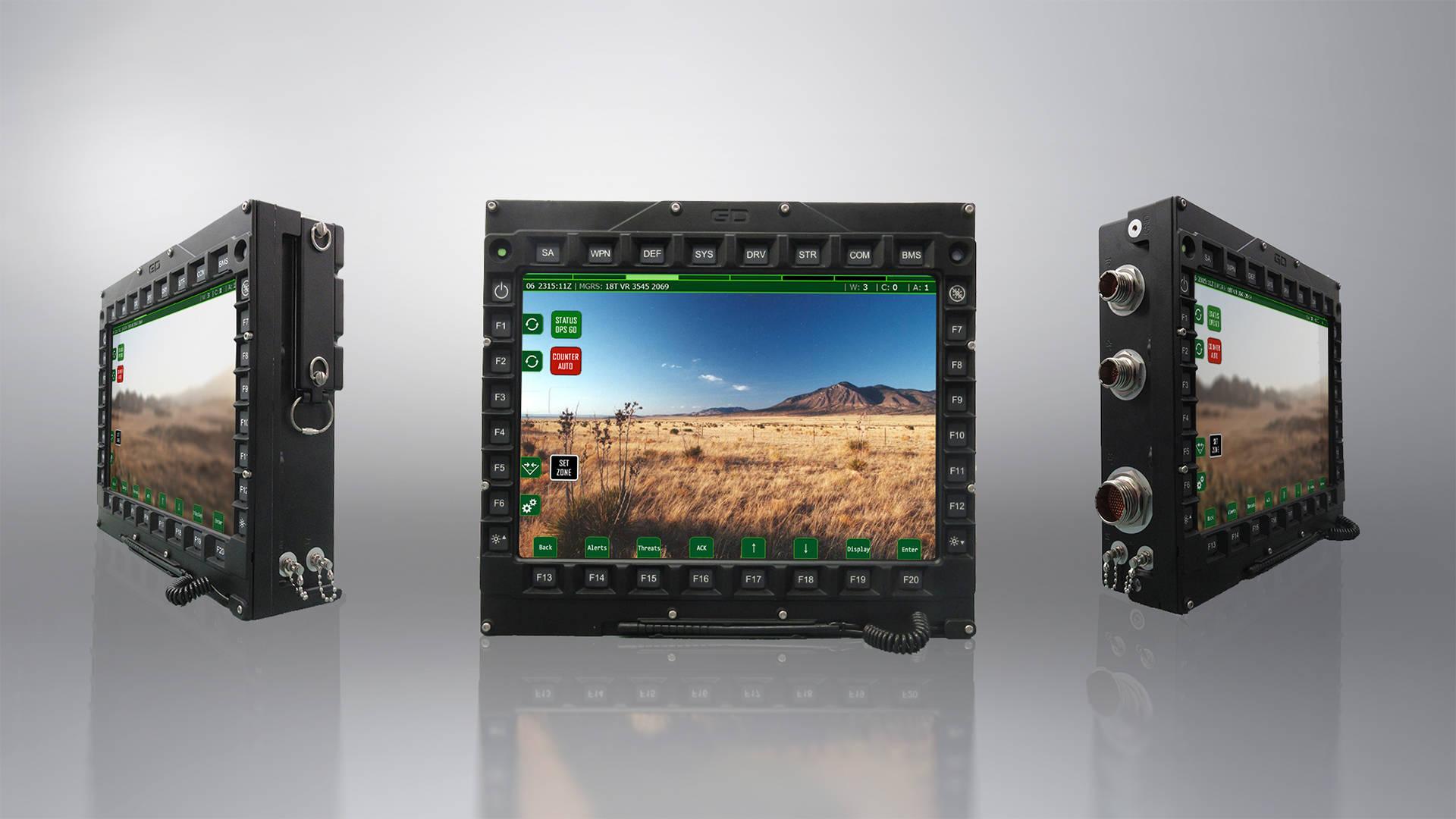 General Dynamics Mission Systems Launches SD9112 Tactical Display