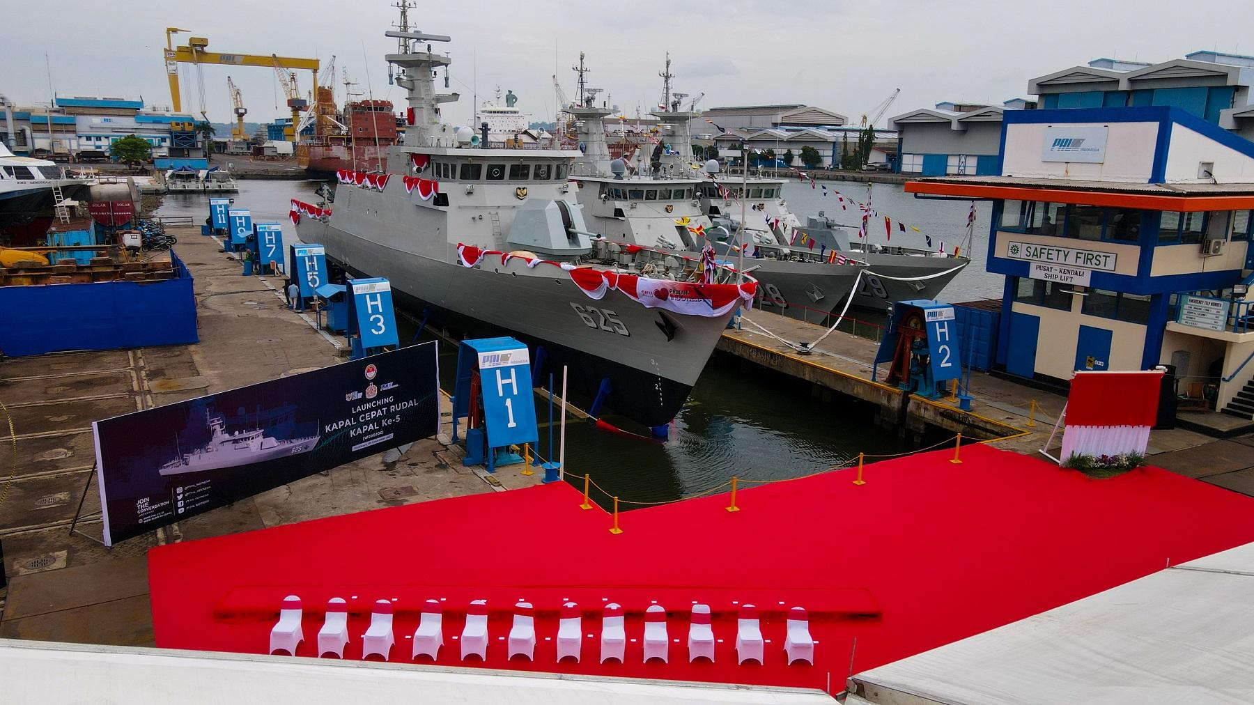 Indonesian Navy Receives Fifth Sempari-Class Batch-3 Fast Missile Boat