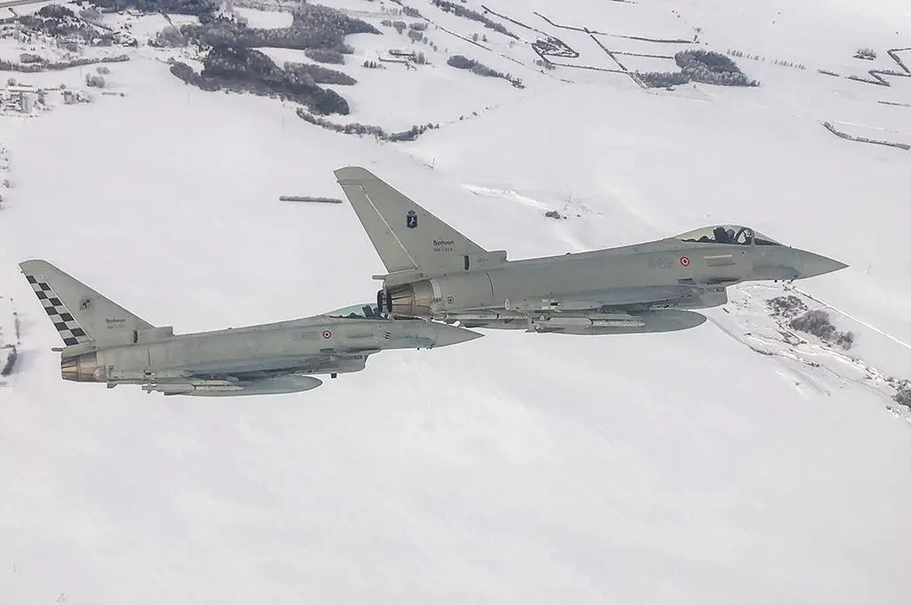 Italian Air Force (Aeronautica Militare) Eurofighter Typhoon detachment  detachments have deployed to Romania in support of NATO’s enhanced Air Policing mission.