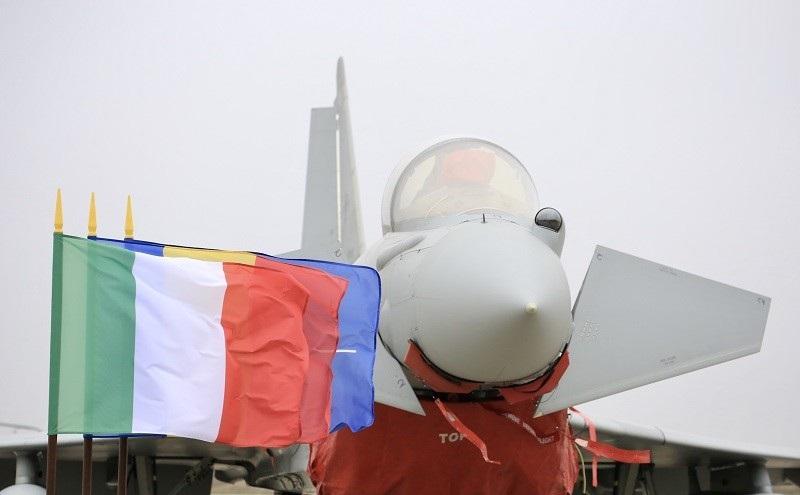 Italian Air Force Eurofighter Typhoons Take Over Responsibility for Enhanced Air Policing in Romania