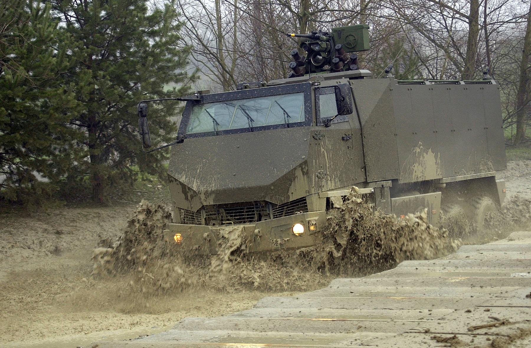 Swiss Army Mowag Duro IIIP Armoured Vehicle