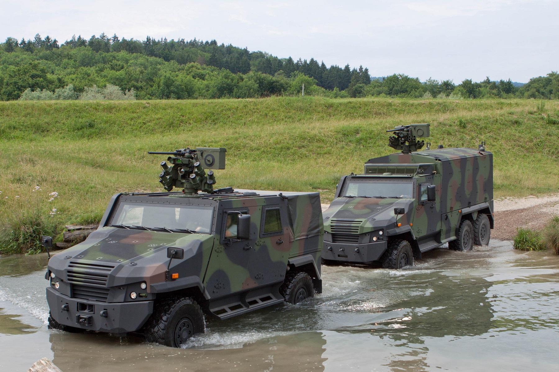Swiss Army MOWAG Eagle Armoured Reconnaissance Vehicle