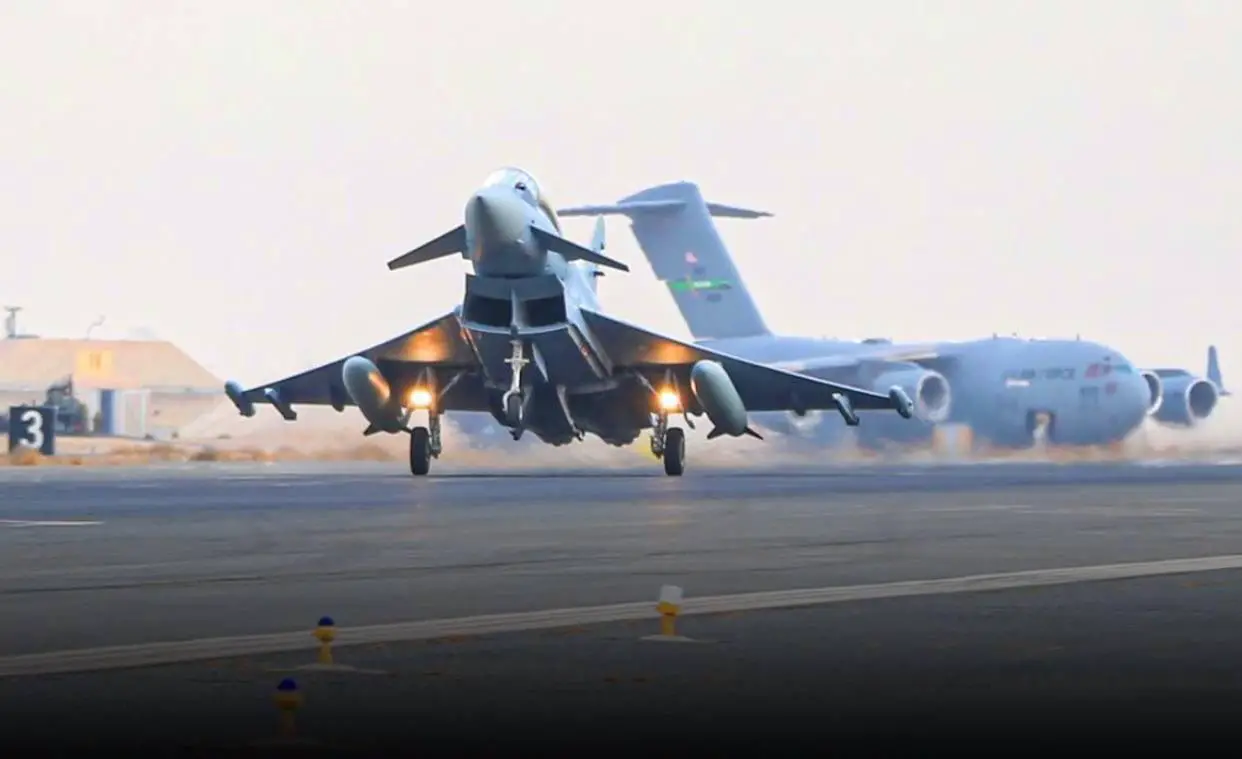 Kuwait Air Force Receives First Two Eurofighter Typhoon II Multirole Fighters