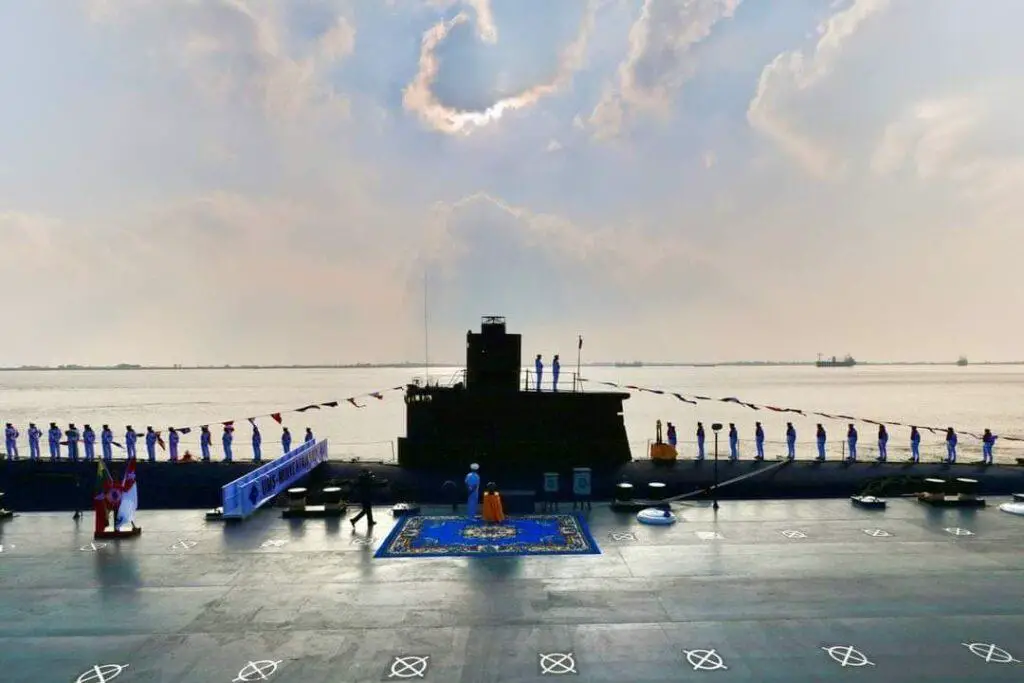 Myanmar Navy Commissions Chinese-made Type 35B Ming-Class Submarine