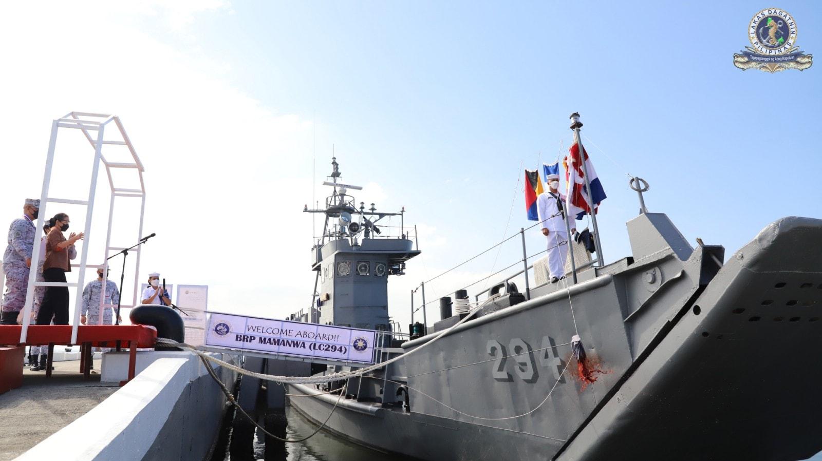 Philippine Navy Christening and Commissioning Ceremony of BRP Mamanwa (LC294)