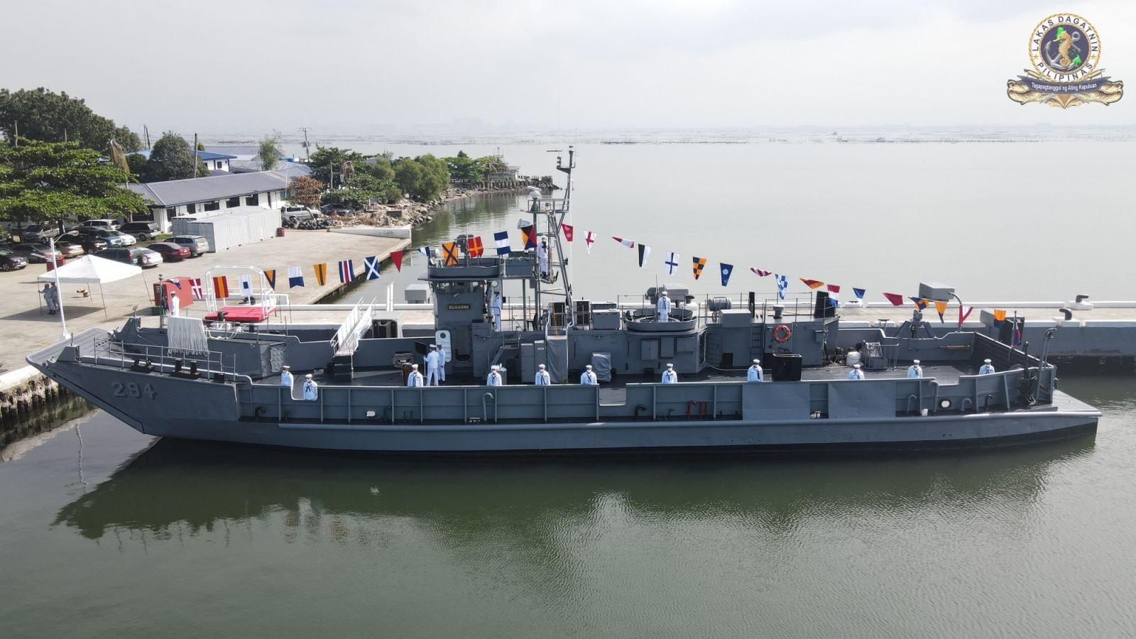 Philippine Navy Christening and Commissioning Ceremony of BRP Mamanwa (LC294)
