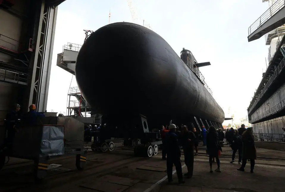Russian Navy Lada-class Diesel-electric Submarine Kronstadt Conducts High Speed Tests