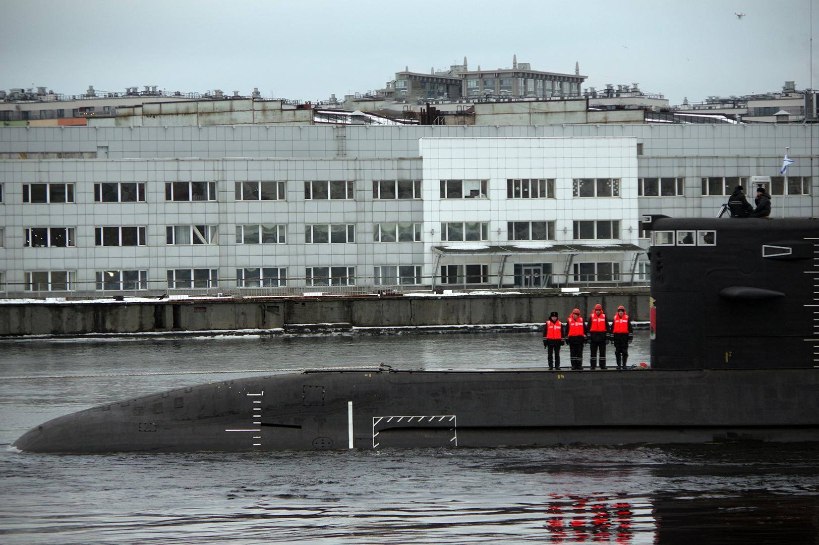  Russian Navy Lada-class Diesel-electric Submarine Kronstadt (B-586)