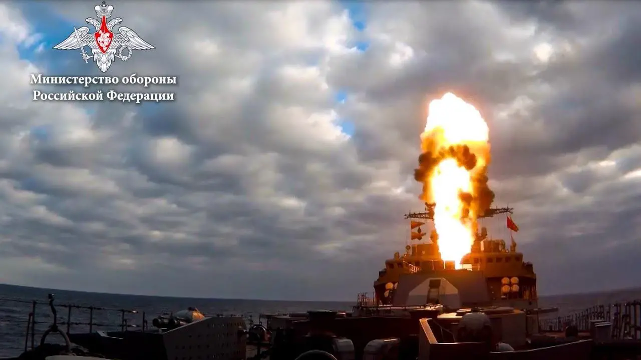 Russian Navy Otvet Anti-submarine Missile Successfully Hits Target in Sea of Japan
