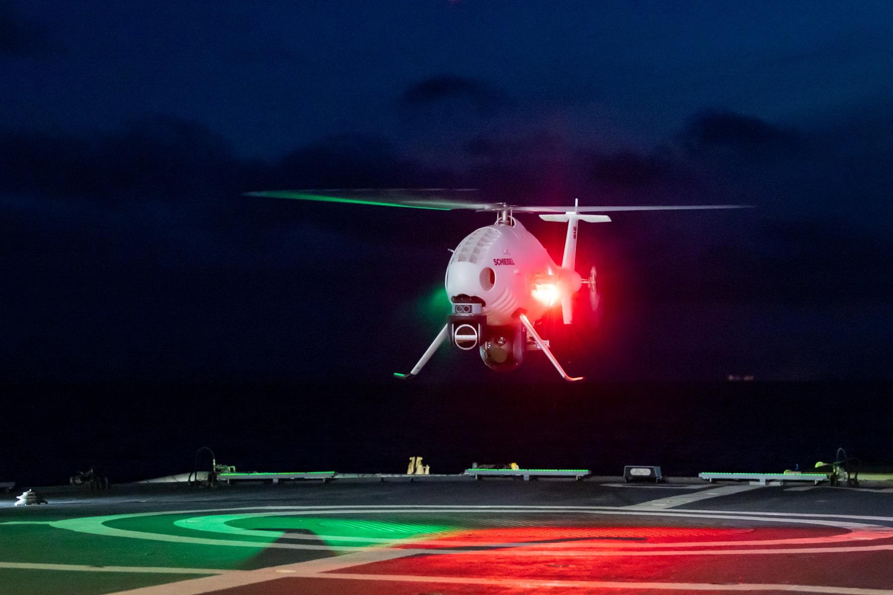 Schiebel CAMCOPTER S-100 Unmanned Air System Tests Search and Rescue Trials in the Arctic