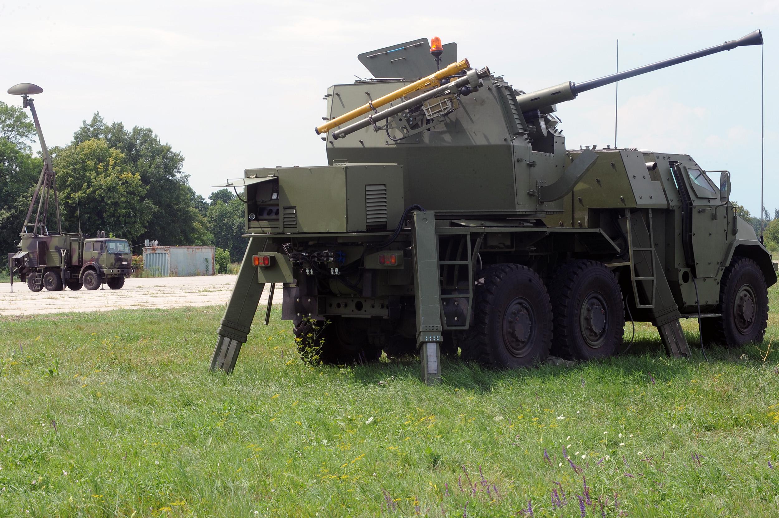 Serbia Tests PASARS 40mm Self-Propelled Anti-Aircraft Gun