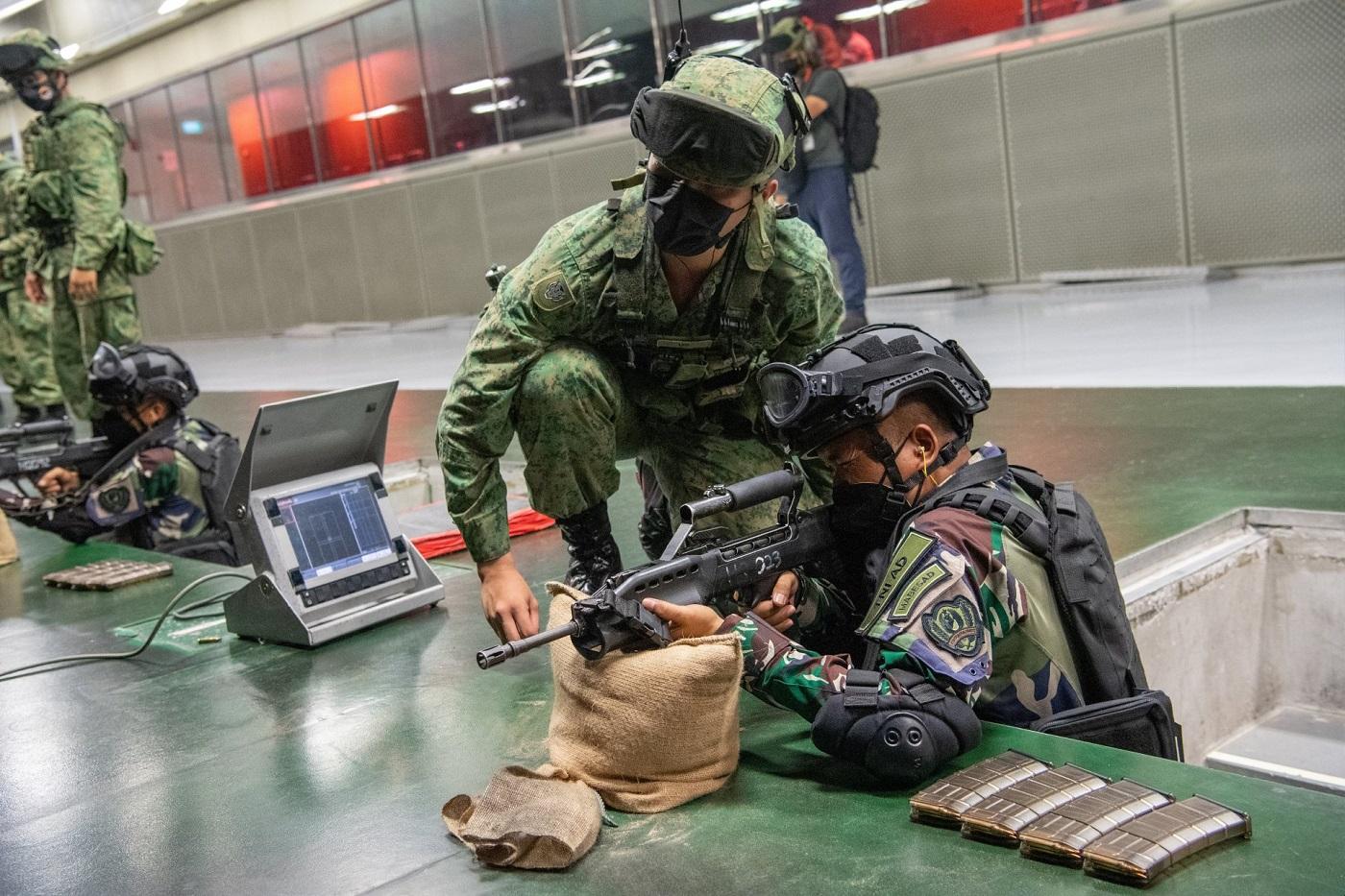Singapore and Indonesia Armies Conduct Flagship Bilateral Exercise in Singapore