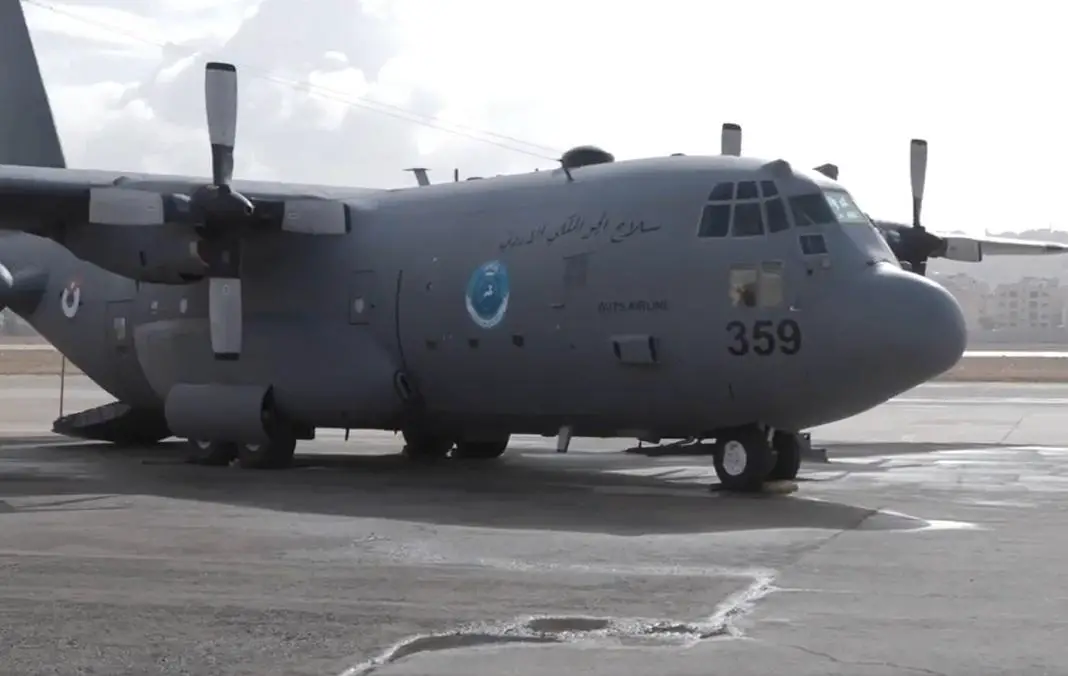 US Air Force Transfers Three C-130 Transport Aircraft to Royal Jordanian Air Force