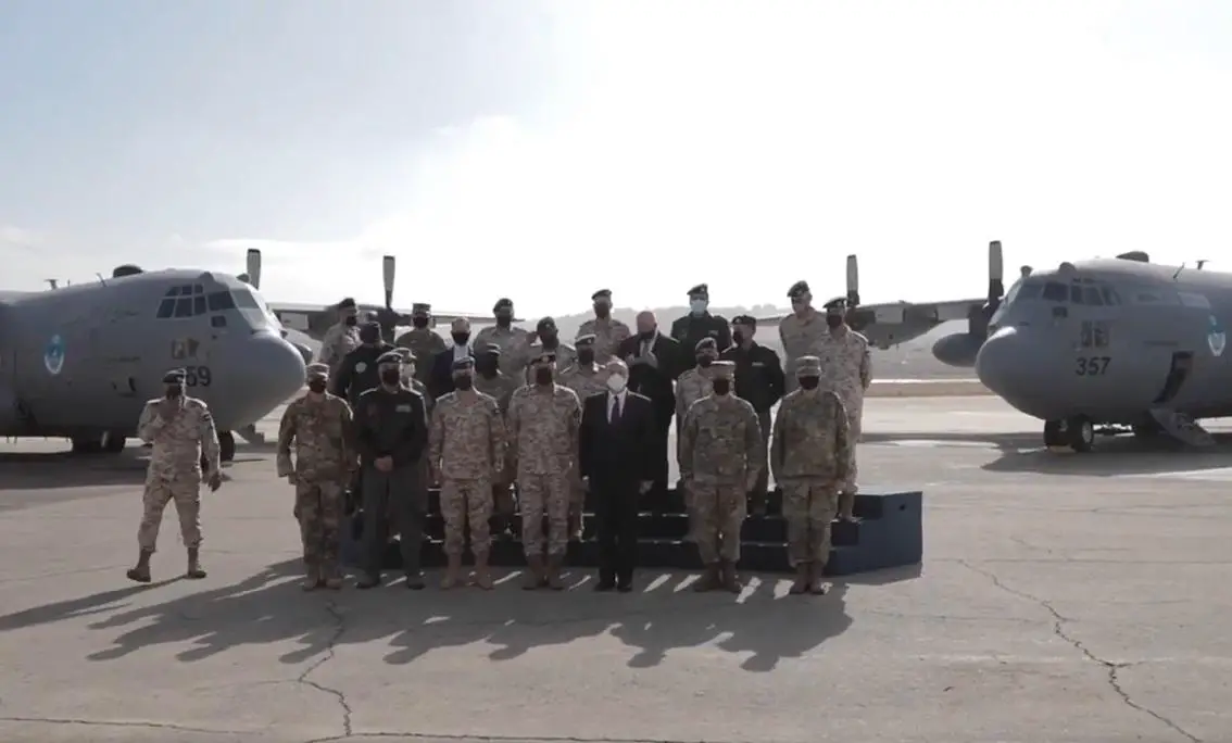US Air Force Transfers Three C-130 Transport Aircraft to Royal Jordanian Air Force