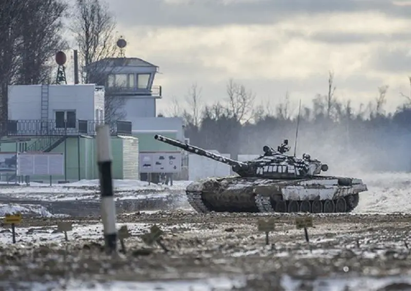 Upgraded T-72B3M Main Battle Tanks to Arrive for Russian 201st Military Base in Tajikistan
