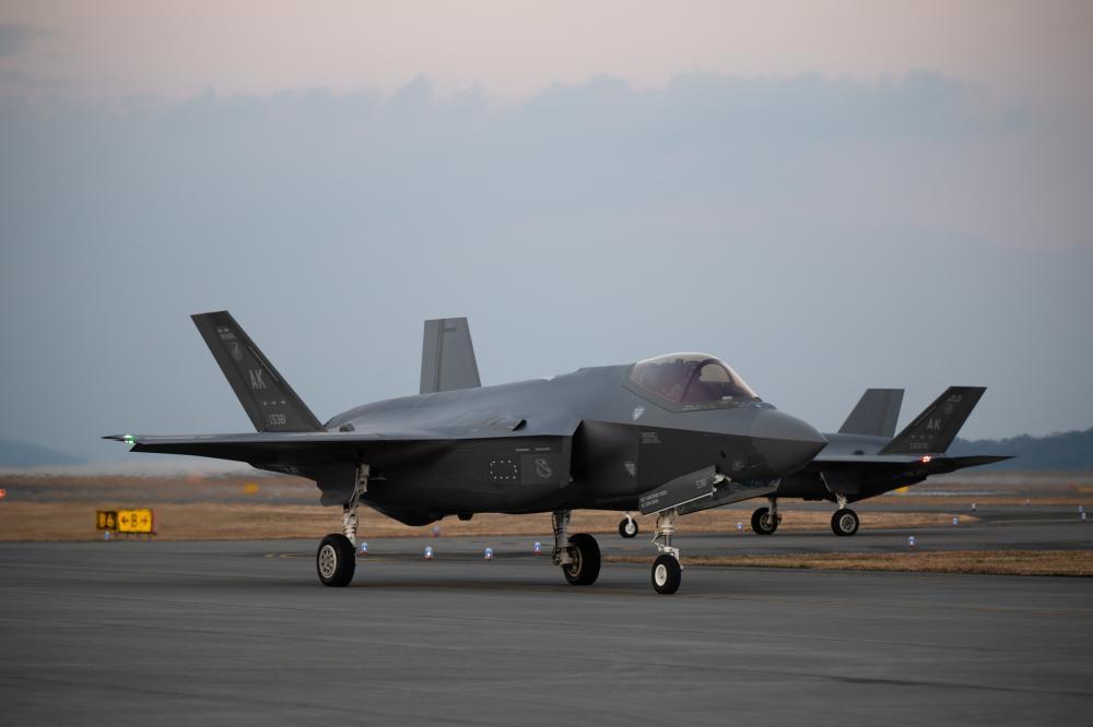 US Air Force 354th Fighter Wing F-35A Lightning IIs Arrive in Japan for Operation Iron Dagger