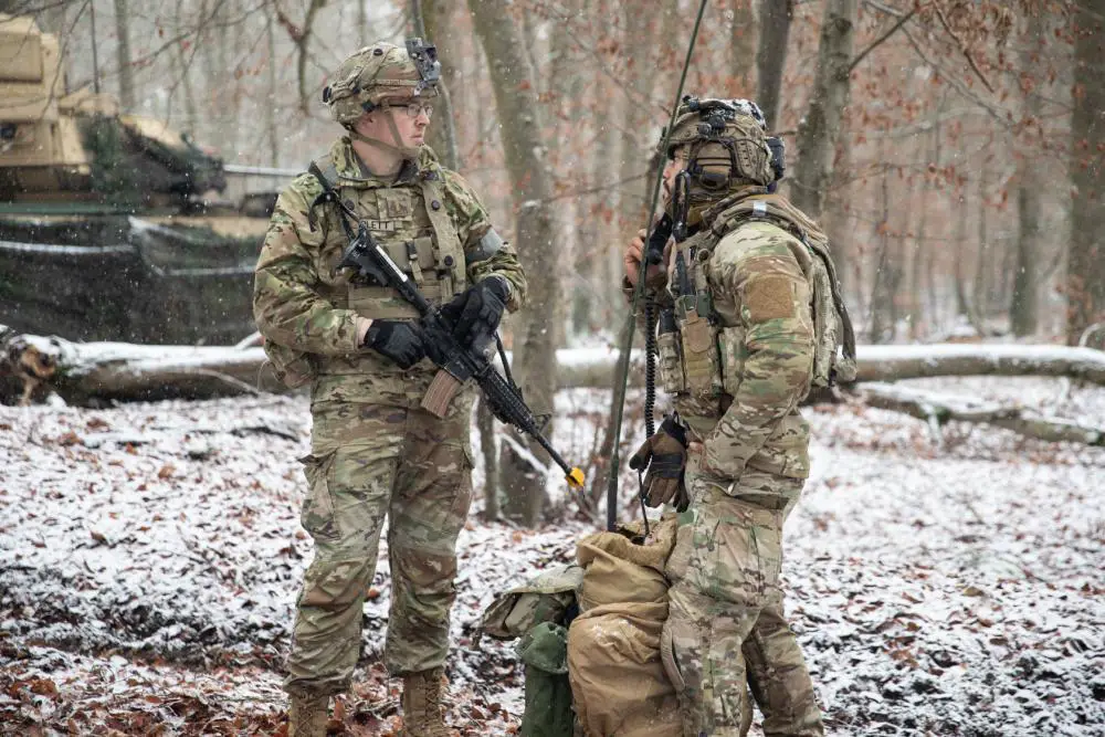 US Army and Air Force Fire Support Teams form a COLT at Combined Resolve XVI